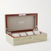 Heritage Lacquered Cedar Four-Piece Watch Box