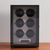 Formula Six Carbon Fibre and Glass Six-Piece Watch Winder Formula Six Carbon Fibre and Glass Six-Piece Watch Winder