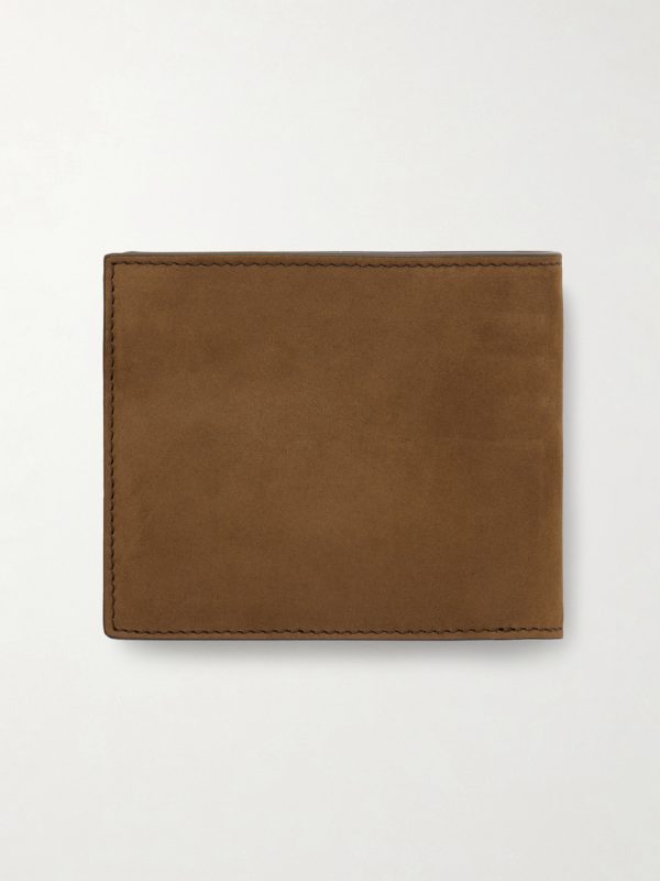 Nubuck Billfold Wallet - BK