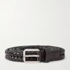 2cm Woven Leather Belt 2cm Woven Leather Belt