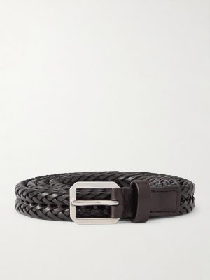 2cm Woven Leather Belt 2cm Woven Leather Belt