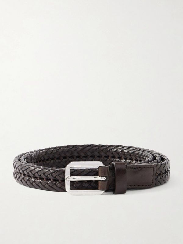 2cm Woven Leather Belt 2cm Woven Leather Belt