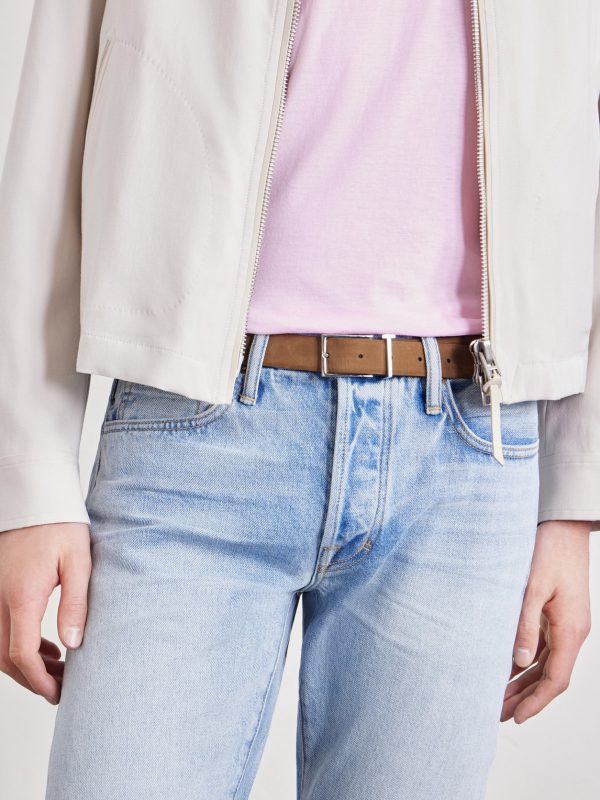 2.8cm Nubuck Belt - OU 2.8cm Nubuck Belt - OU