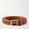 2cm Woven Leather Belt 2cm Woven Leather Belt