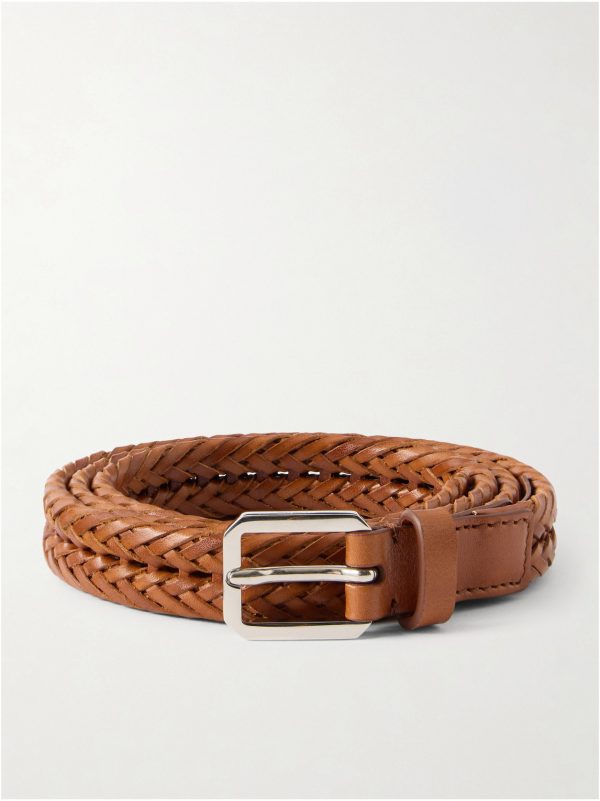 2cm Woven Leather Belt 2cm Woven Leather Belt
