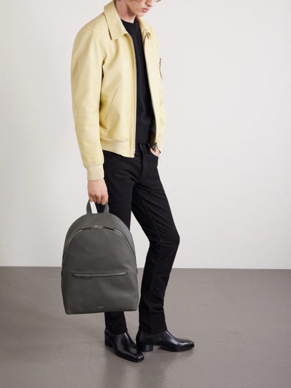 Leather Backpack - OU