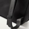 T Line Leather Drawstring Backpack - CU
