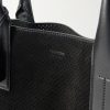 Perforated Suede Tote Bag - CU