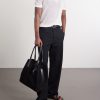 Perforated Suede Tote Bag - OU