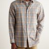 Airy Checked Wool-Flannel Shirt - FR Airy Checked Wool-Flannel Shirt - FR