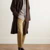 Airy Checked Wool-Flannel Shirt - OU Airy Checked Wool-Flannel Shirt - OU