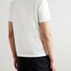 Logo-Flocked Cotton-Jersey T-Shirt - BK