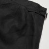 Wide-Leg Linen Suit Trousers - CU