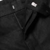 Wide-Leg Linen Suit Trousers - E1