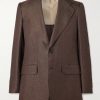 Wool and Linen-Blend Twill Suit Jacket