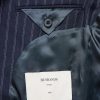 Pinstriped Wool Suit Jacket - E1