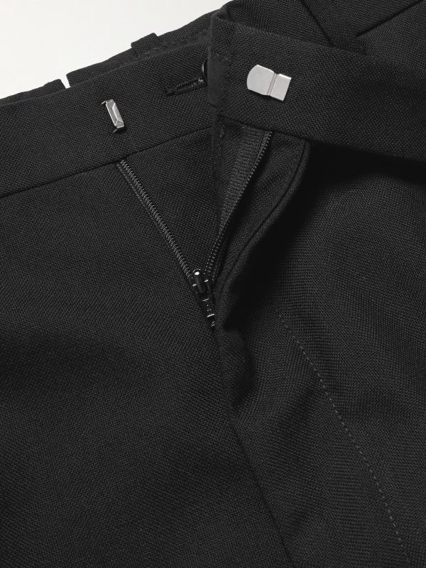 Straight-Leg Virgin Wool Trousers - E1 Straight-Leg Virgin Wool Trousers - E1