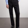 Straight-Leg Virgin Wool Trousers - FR Straight-Leg Virgin Wool Trousers - FR