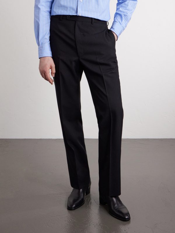 Straight-Leg Virgin Wool Trousers - FR Straight-Leg Virgin Wool Trousers - FR