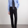Straight-Leg Virgin Wool Trousers - OU Straight-Leg Virgin Wool Trousers - OU