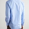 Striped Supima Cotton-Poplin Shirt - BK Striped Supima Cotton-Poplin Shirt - BK