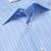 Striped Supima Cotton-Poplin Shirt - CU Striped Supima Cotton-Poplin Shirt - CU