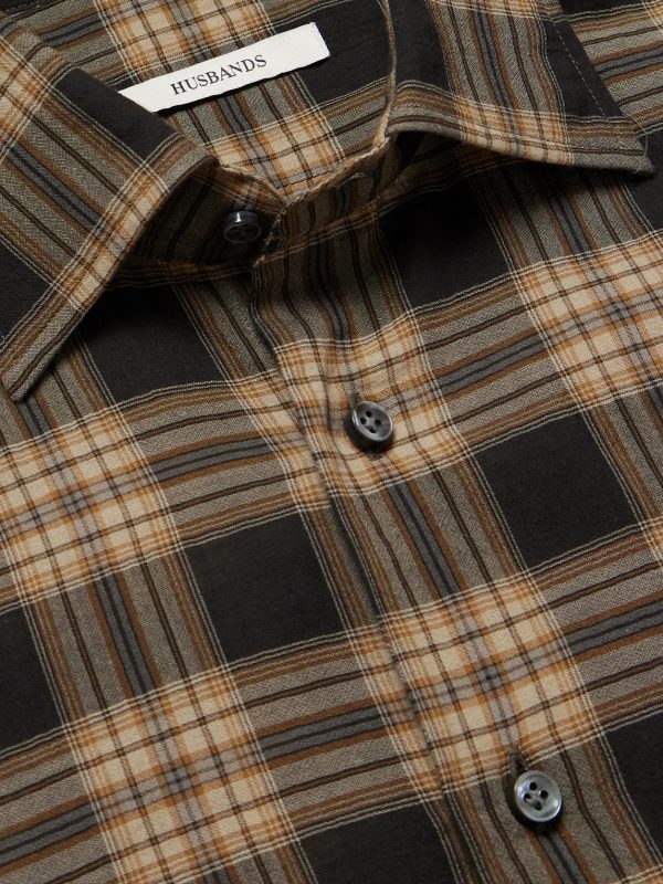 Checked Cotton-Voile Shirt - CU