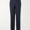 Straight-Leg Pinstriped Wool Suit Trousers Straight-Leg Pinstriped Wool Suit Trousers