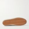Super-Star Distressed Suede-Trimmed Leather Sneakers - E1 Super-Star Distressed Suede-Trimmed Leather Sneakers - E1