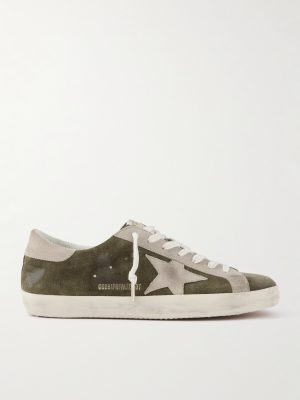 Super-Star Private EDT Distressed Suede Sneakers