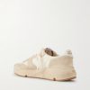 Running Sole Leather-Trimmed Suede and Shell Sneakers - BK Running Sole Leather-Trimmed Suede and Shell Sneakers - BK