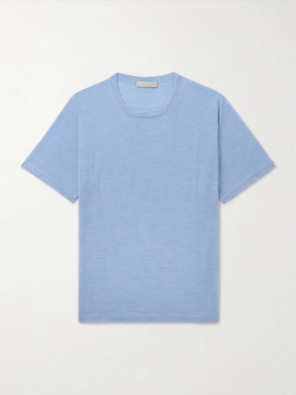 Cashmere and Silk-Blend T-Shirt