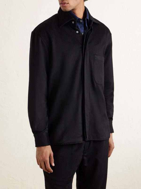 Cashmere Shirt Jacket - FR Cashmere Shirt Jacket - FR