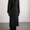 Belted Wool Overcoat - OU