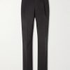 Amo Straight-Leg Brushed Cotton-Blend Twill Sui Trousers