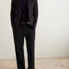 Amo Straight-Leg Brushed Cotton-Blend Twill Sui Trousers - OU