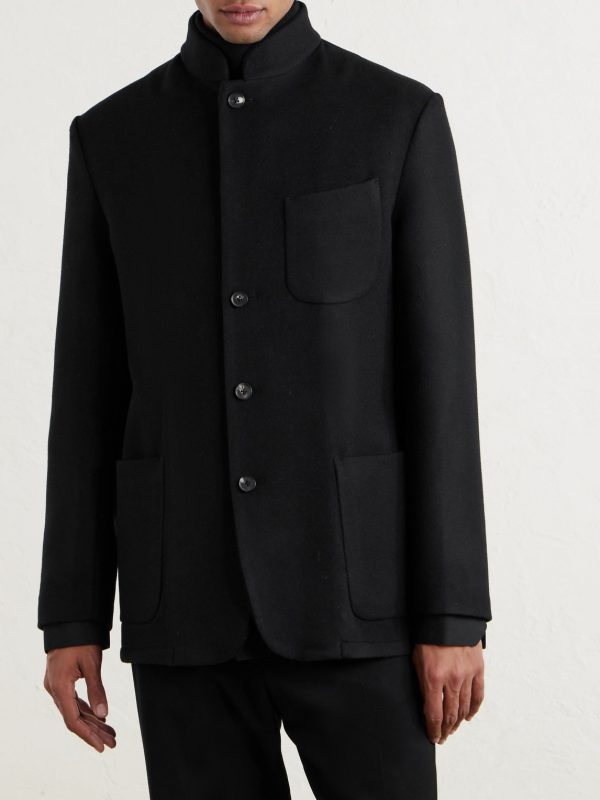 Nehru Wool Jacket - FR Nehru Wool Jacket - FR