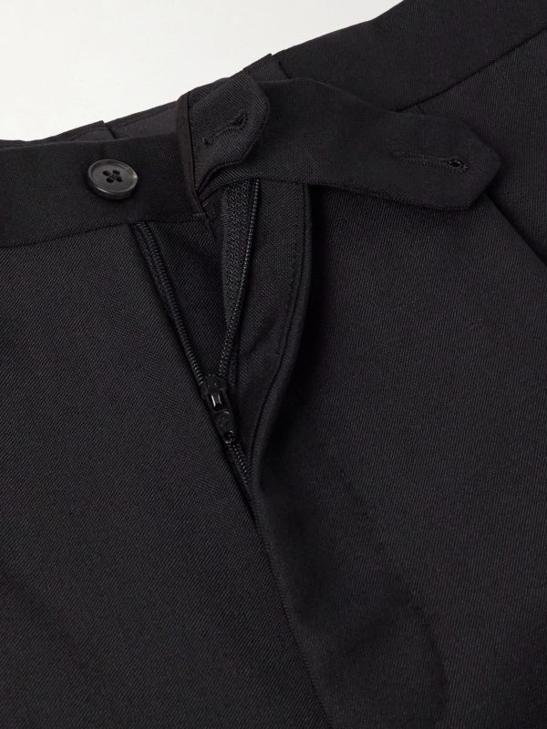 Amo Straight-Leg Wool and Mohair-Blend Suit Trousers - E1 Amo Straight-Leg Wool and Mohair-Blend Suit Trousers - E1