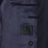 Double-Breasted Wool Suit Jacket - E1