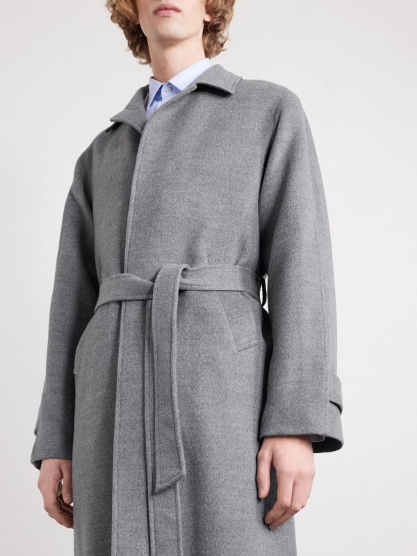 Belted Wool Overcoat - CU Belted Wool Overcoat - CU