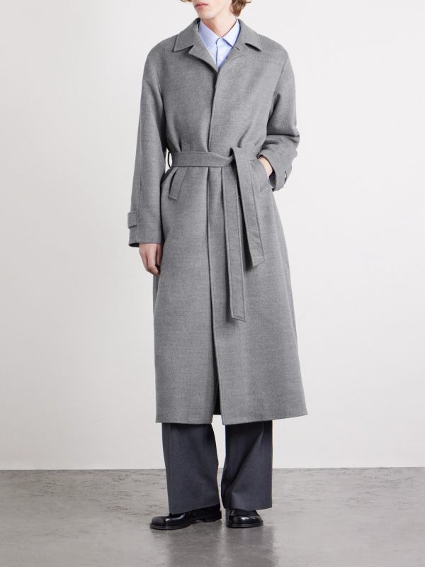 Belted Wool Overcoat - FR Belted Wool Overcoat - FR