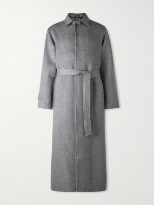Belted Wool Overcoat Belted Wool Overcoat