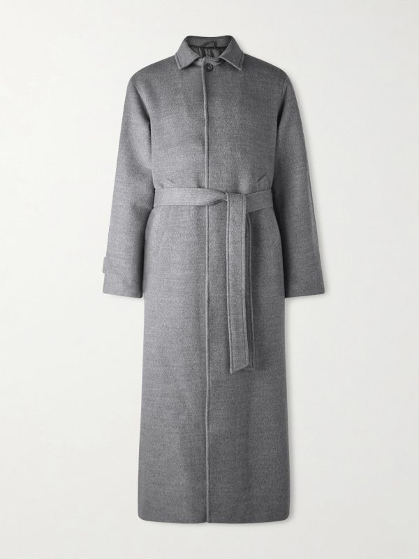 Belted Wool Overcoat Belted Wool Overcoat