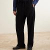 Straight-Leg Cashmere Drawstring Trousers - FR Straight-Leg Cashmere Drawstring Trousers - FR