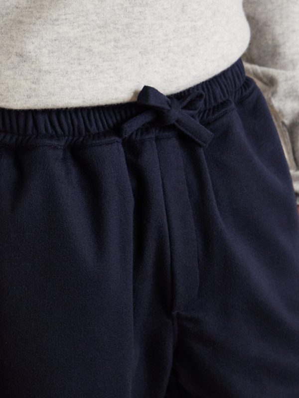 Straight-Leg Cashmere Drawstring Trousers - CU Straight-Leg Cashmere Drawstring Trousers - CU