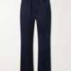 Straight-Leg Cashmere Drawstring Trousers Straight-Leg Cashmere Drawstring Trousers