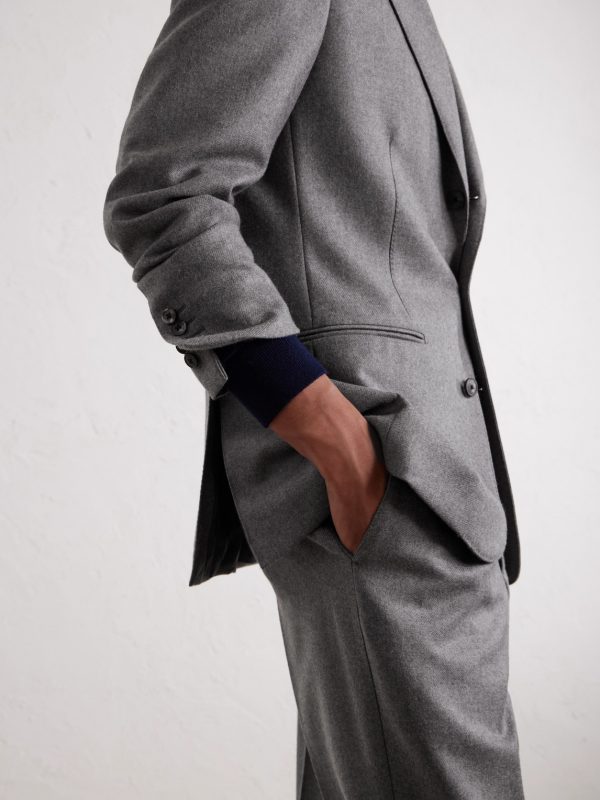 Wool Twill Suit Jacket - E1