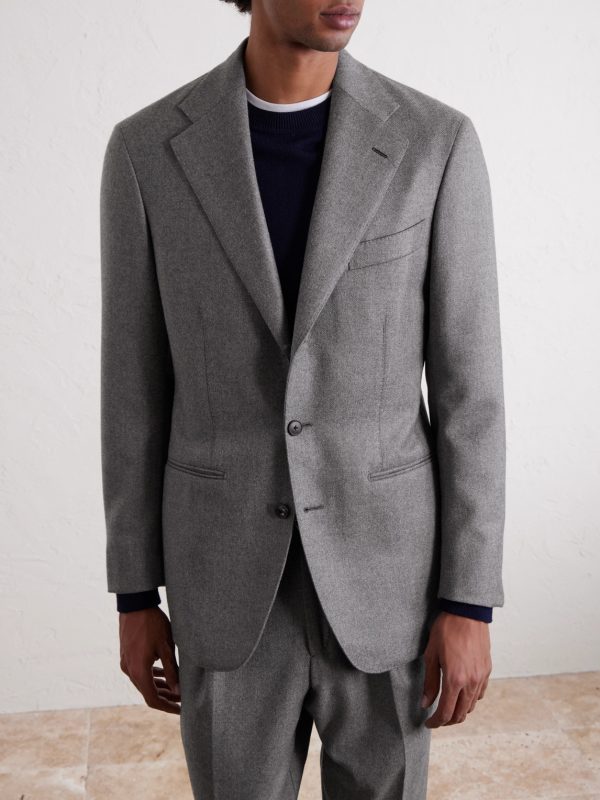 Wool Twill Suit Jacket - FR