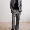 Wool Twill Suit Jacket - OU