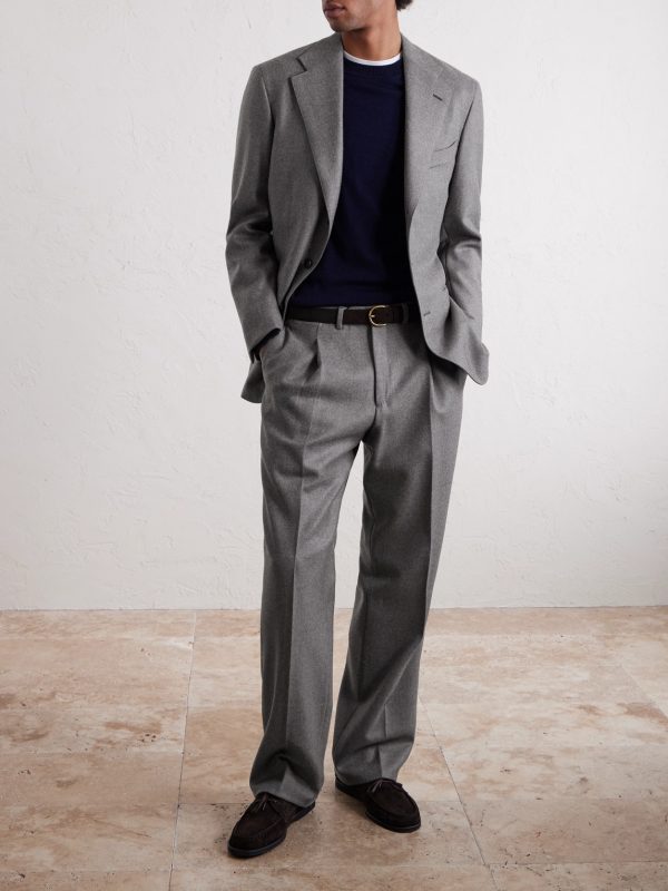 Wool Twill Suit Jacket - OU
